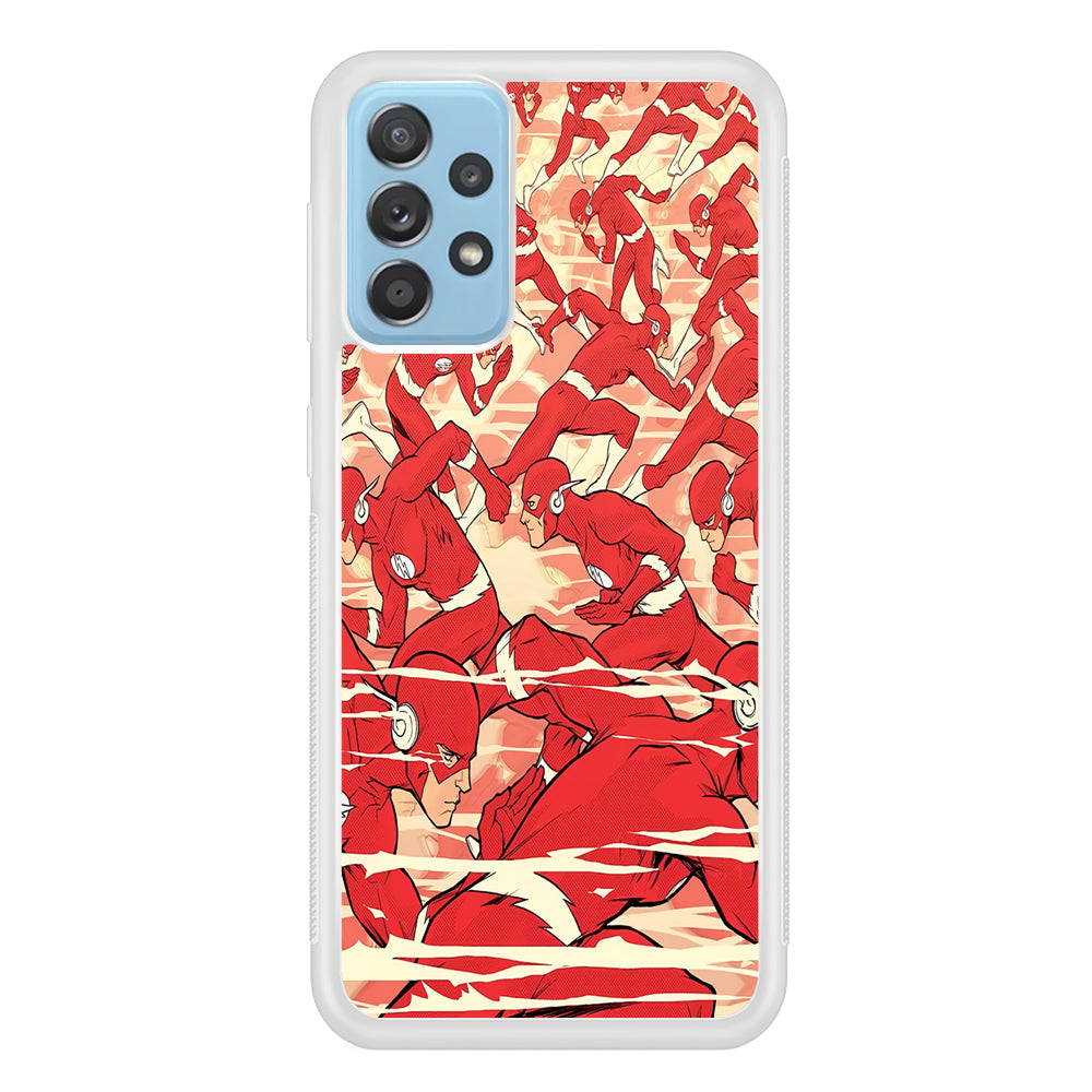 Flash Light Runner Samsung Galaxy A72 Case