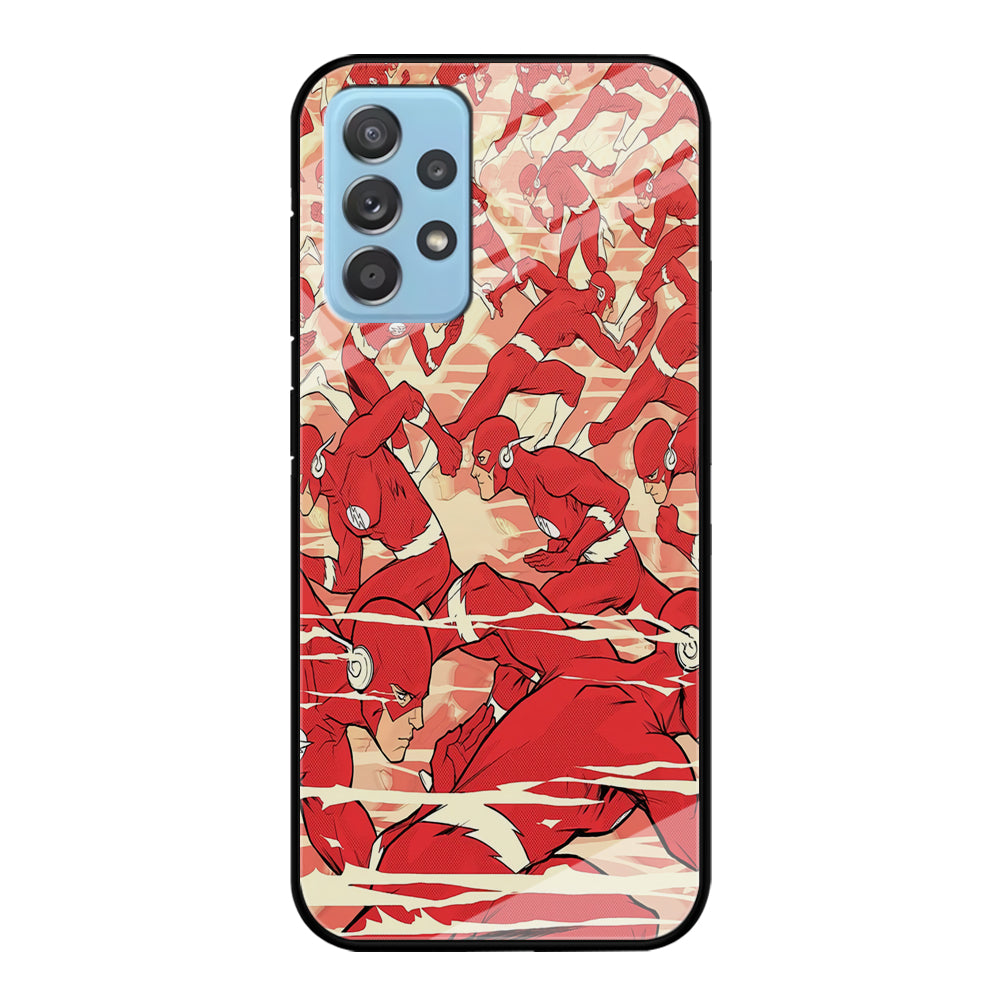 Flash Light Runner Samsung Galaxy A72 Case