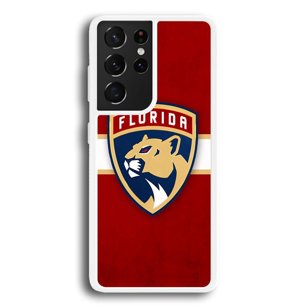 Florida Panthers Hockey Team Samsung Galaxy S21 Ultra Case