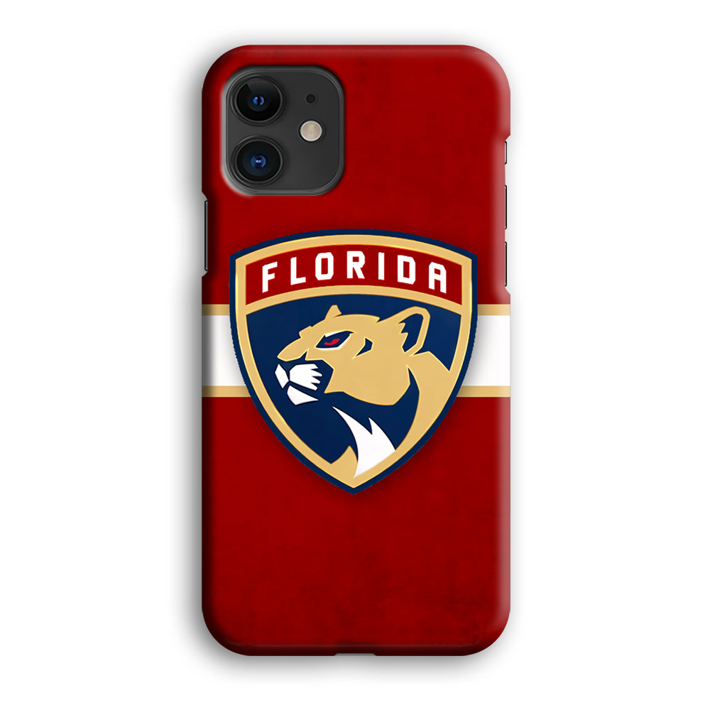 Florida Panthers Hockey Team iPhone 12 Case
