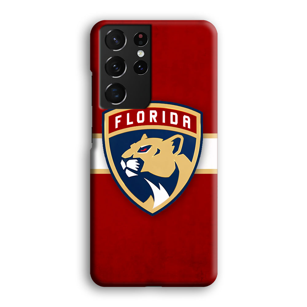 Florida Panthers Hockey Team Samsung Galaxy S21 Ultra Case