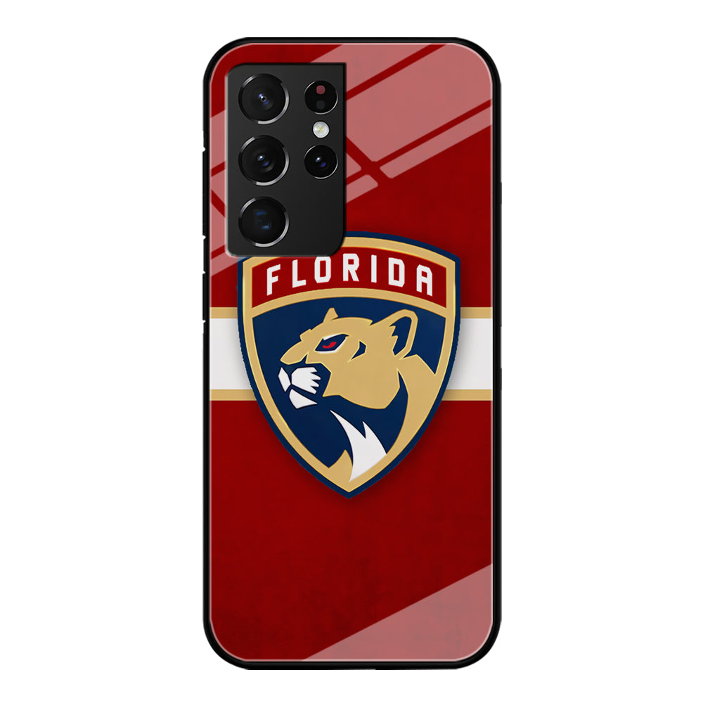 Florida Panthers Hockey Team Samsung Galaxy S21 Ultra Case