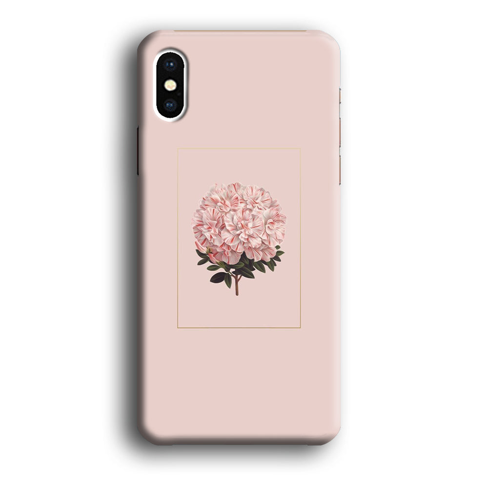 Flower Bucket Romance Smell iPhone XS Case