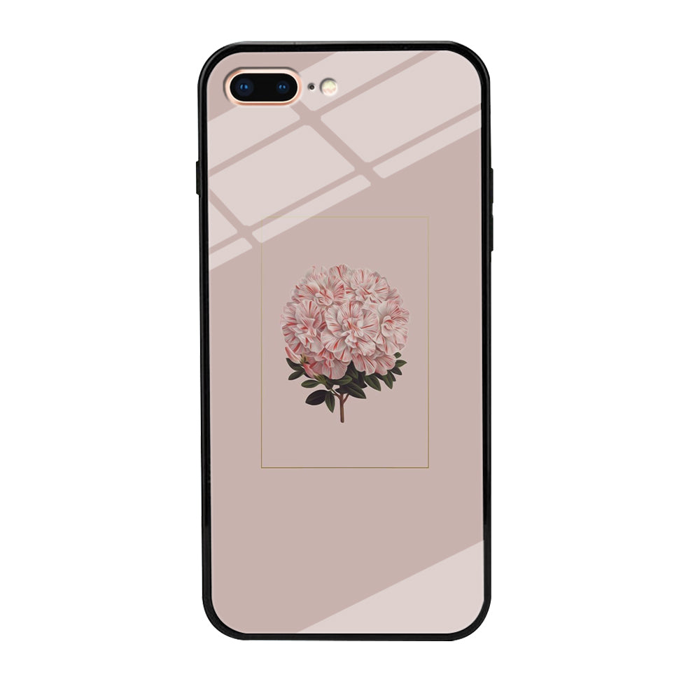 Flower Bucket Romance Smell iPhone 7 Plus Case Tempered Glass Case