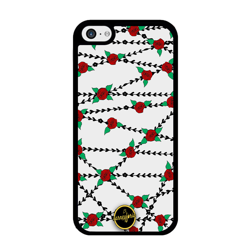 Flowers Rose Chain Plant Carneyforia iPhone 5 | 5s Case - Carneyforia