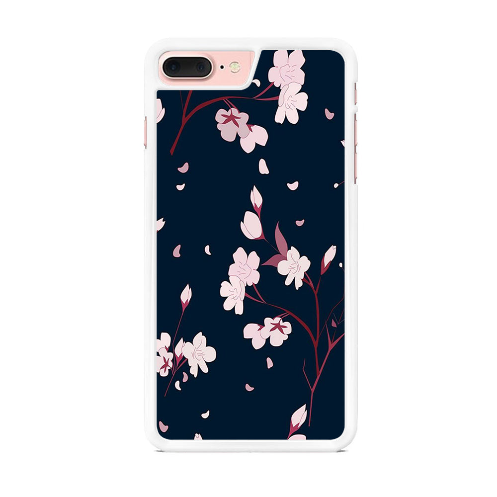 Flowers Sakura Leaf Fall iPhone 7 Plus Case