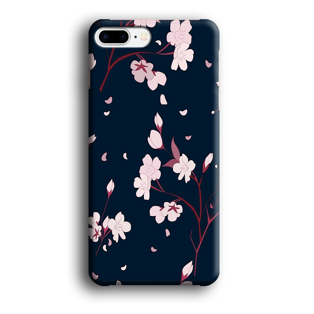 Flowers Sakura Leaf Fall iPhone 7 Plus Case