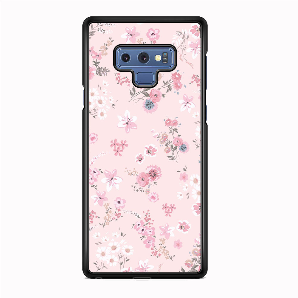 Flowers Soft Pink Samsung Galaxy Note 9 Case