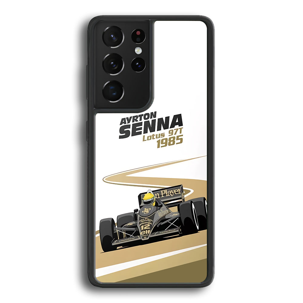Formula 1 Ayrton Senna Samsung Galaxy S21 Ultra Case - Carneyforia