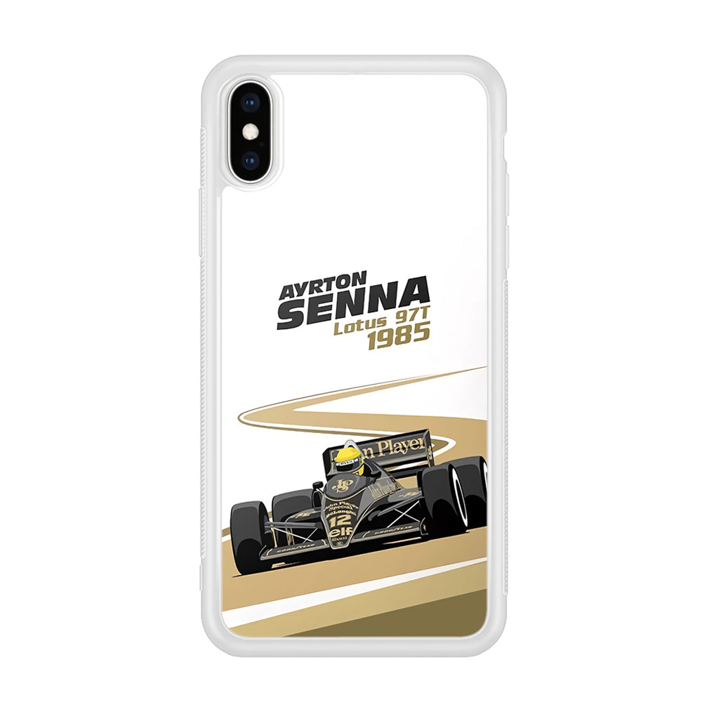 Formula 1 Ayrton Senna iPhone XS MAX Case