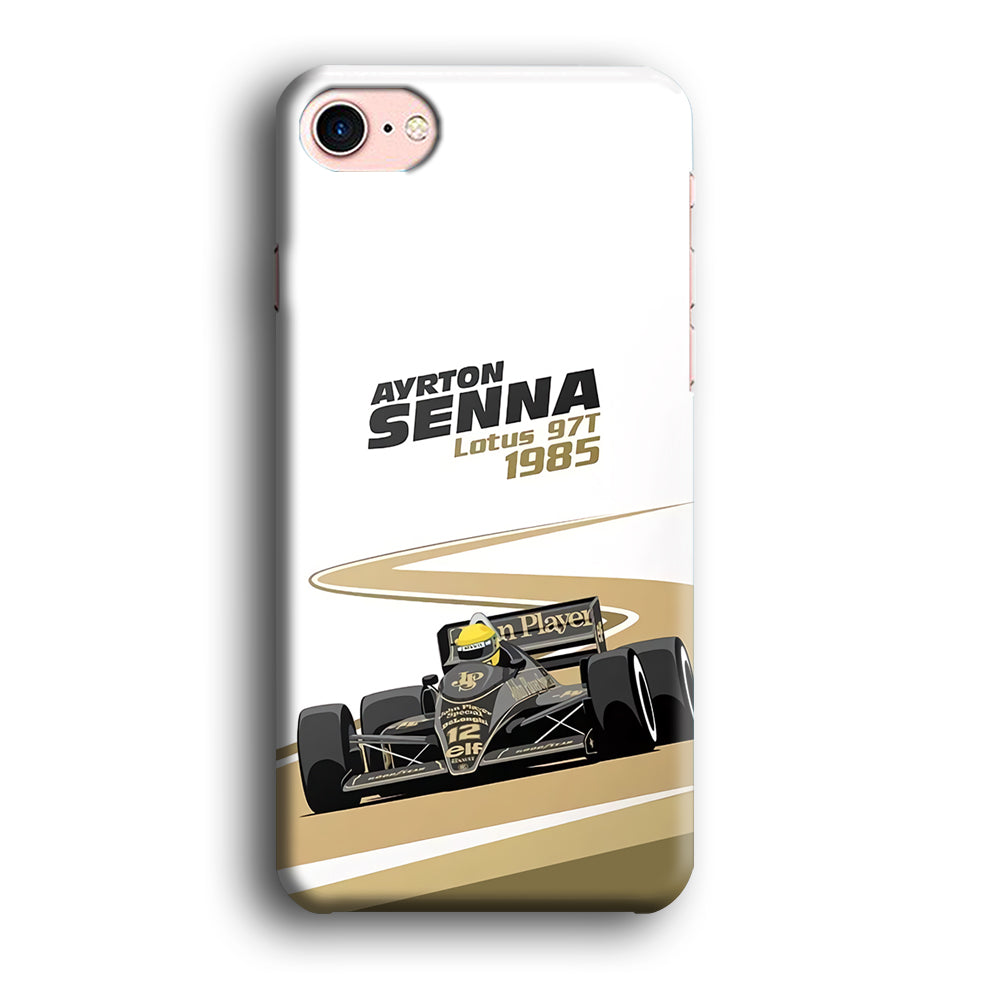 Formula 1 Ayrton Senna iPhone 8 Case