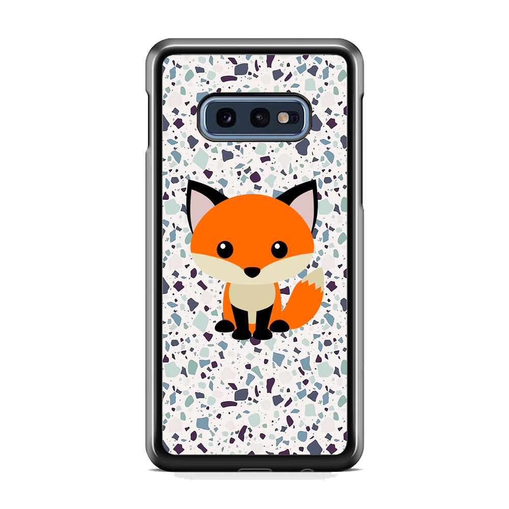 Fox Kid on Dessert Samsung Galaxy S10E Case