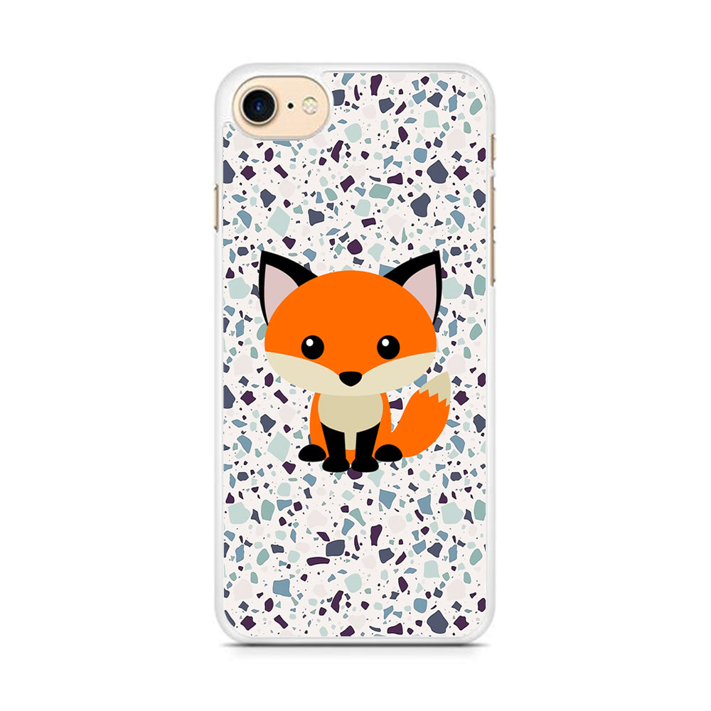 Fox Kid on Dessert iPhone 8 Case