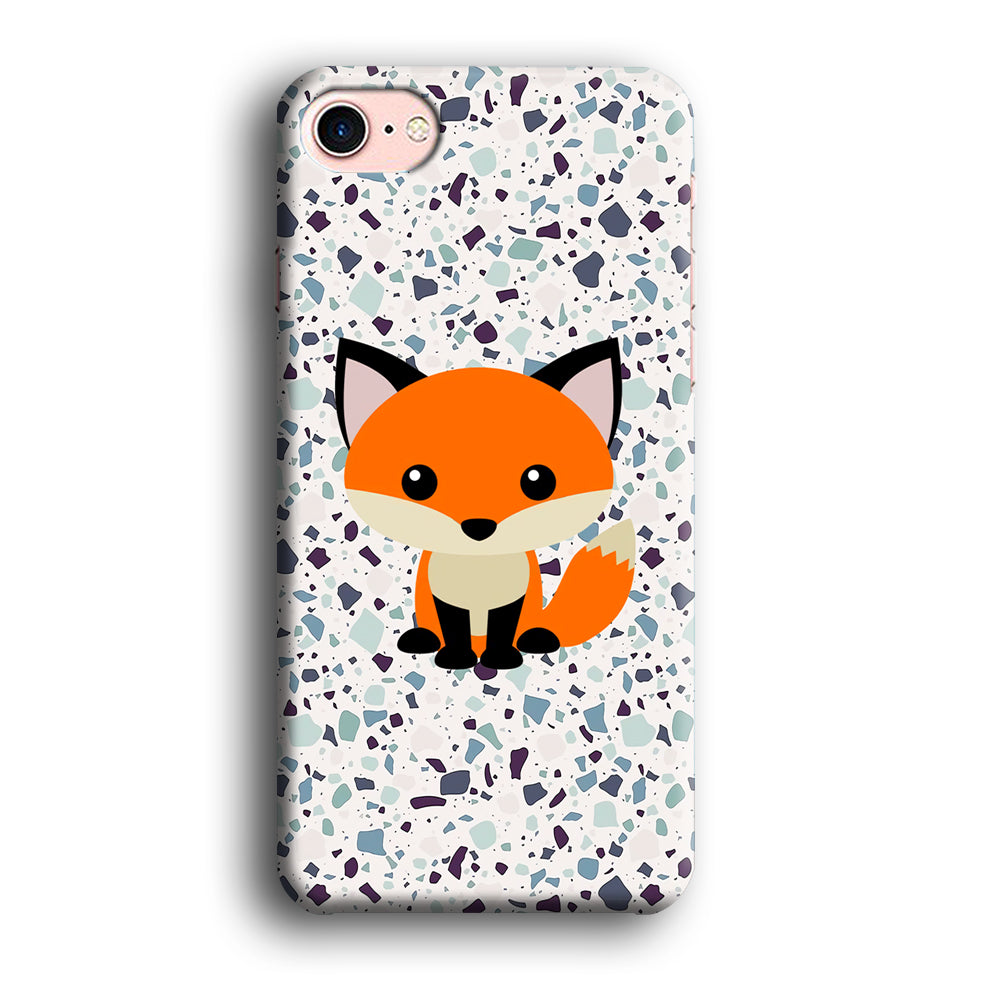 Fox Kid on Dessert iPhone 8 Case