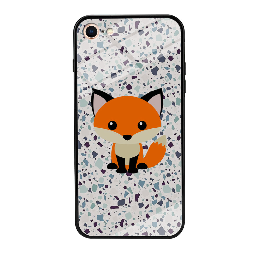 Fox Kid on Dessert iPhone 8 Case
