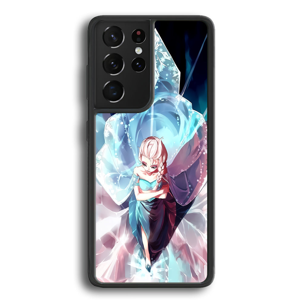 Frozen Diamond of Snow Samsung Galaxy S21 Ultra Case