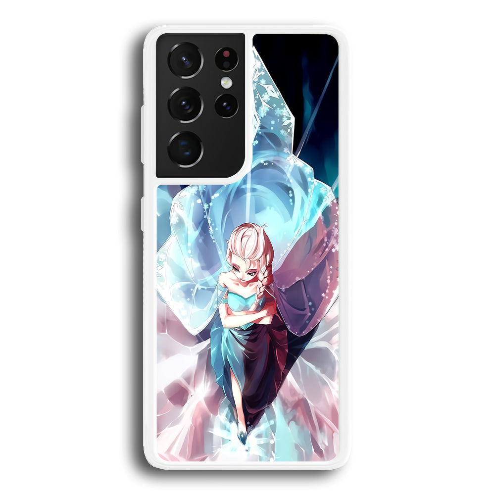 Frozen Diamond of Snow Samsung Galaxy S21 Ultra Case