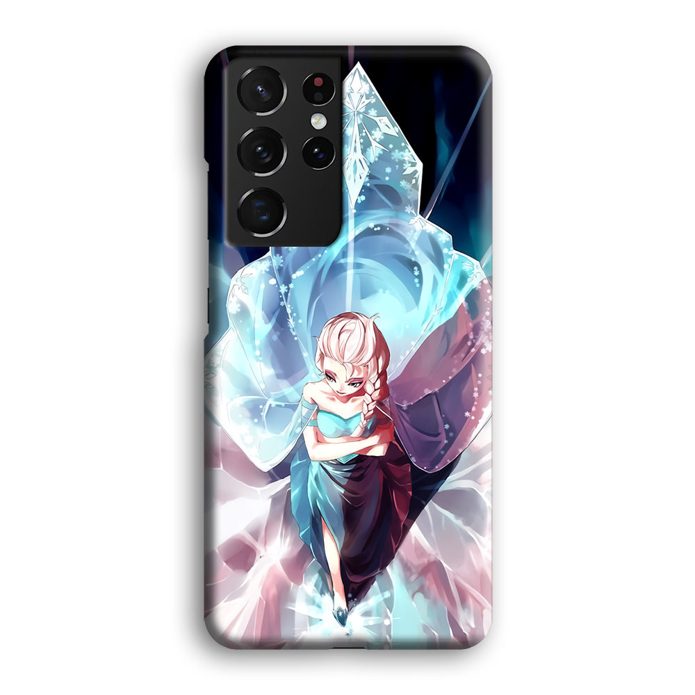 Frozen Diamond of Snow Samsung Galaxy S21 Ultra Case