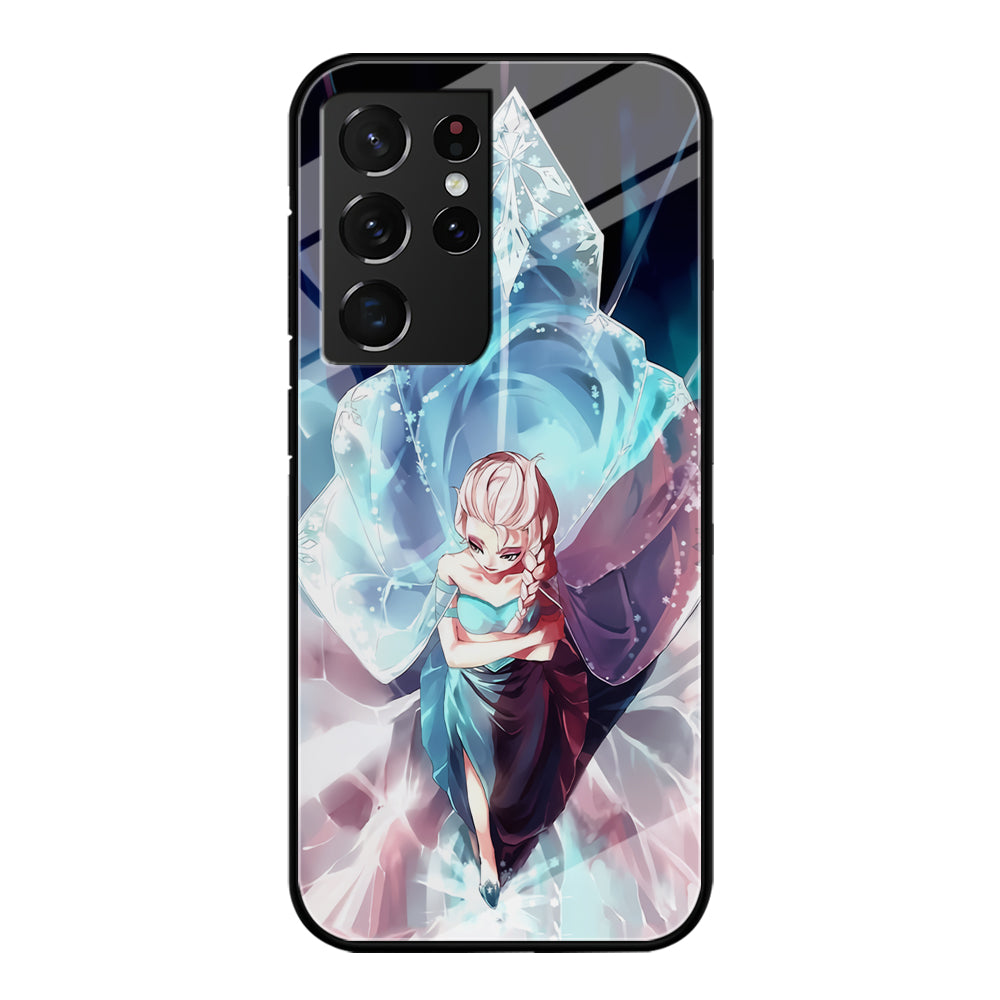 Frozen Diamond of Snow Samsung Galaxy S21 Ultra Case