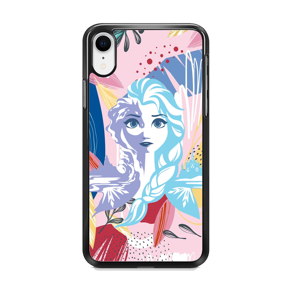 Frozen Face Shadow of Princess iPhone XR Case