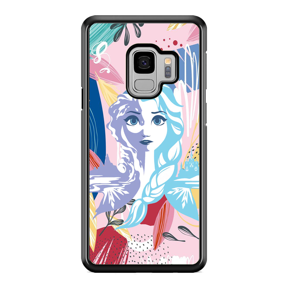 Frozen Face Shadow of Princess Samsung Galaxy S9 Case