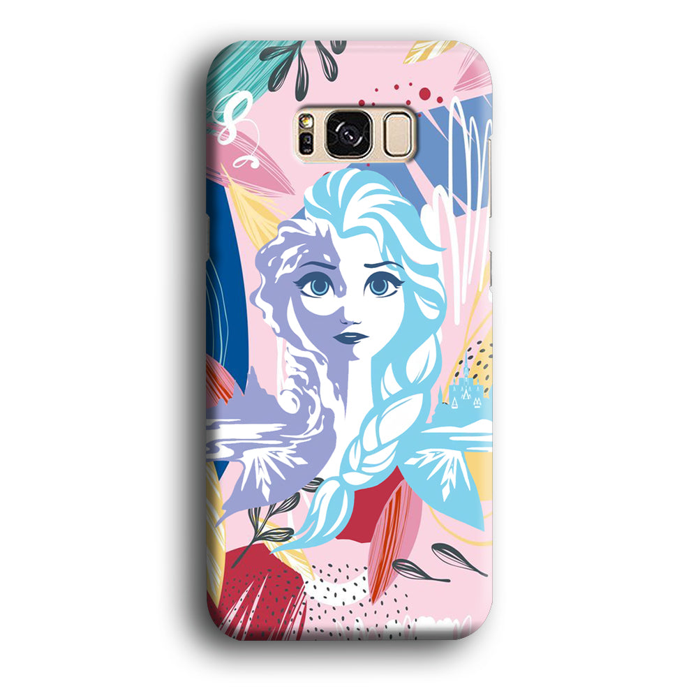 Frozen Face Shadow of Princess Samsung Galaxy S8 Plus Case 3D Case
