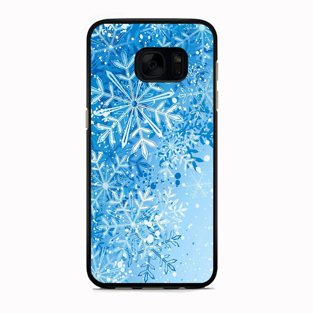 Frozen Snowflake Samsung Galaxy S7 Edge Case