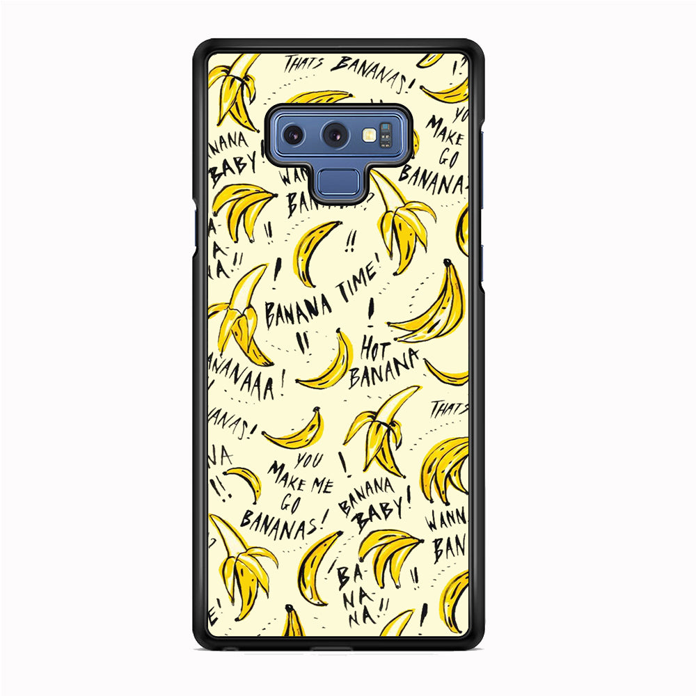 Fruit Banana Time Samsung Galaxy Note 9 Case