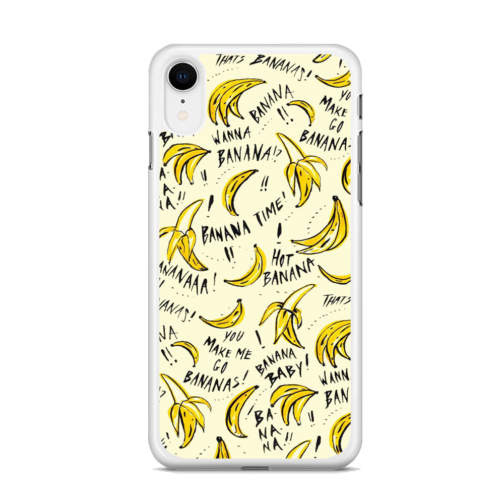 Fruit Banana Time iPhone XR Case