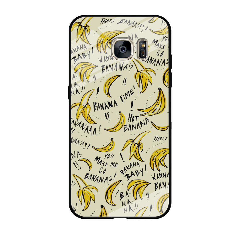 Fruit Banana Time Samsung Galaxy S7 Edge Case