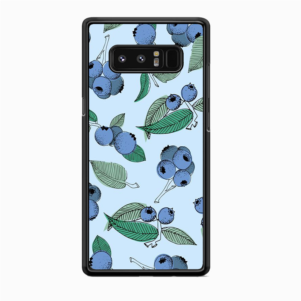 Fruit Blueberry Samsung Galaxy Note 8 Case