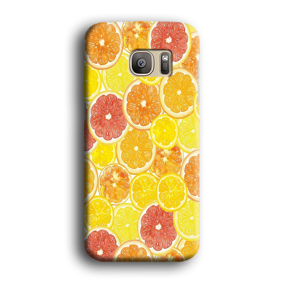Fruit Sweet Sunkist Samsung Galaxy S7 Edge Case