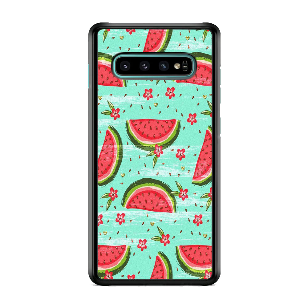 Fruit Watermelon Art Samsung Galaxy S10 Case