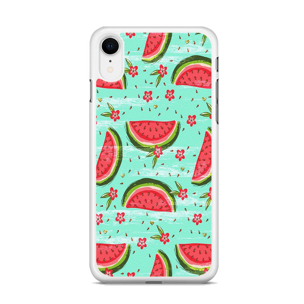 Fruit Watermelon Art iPhone XR Case