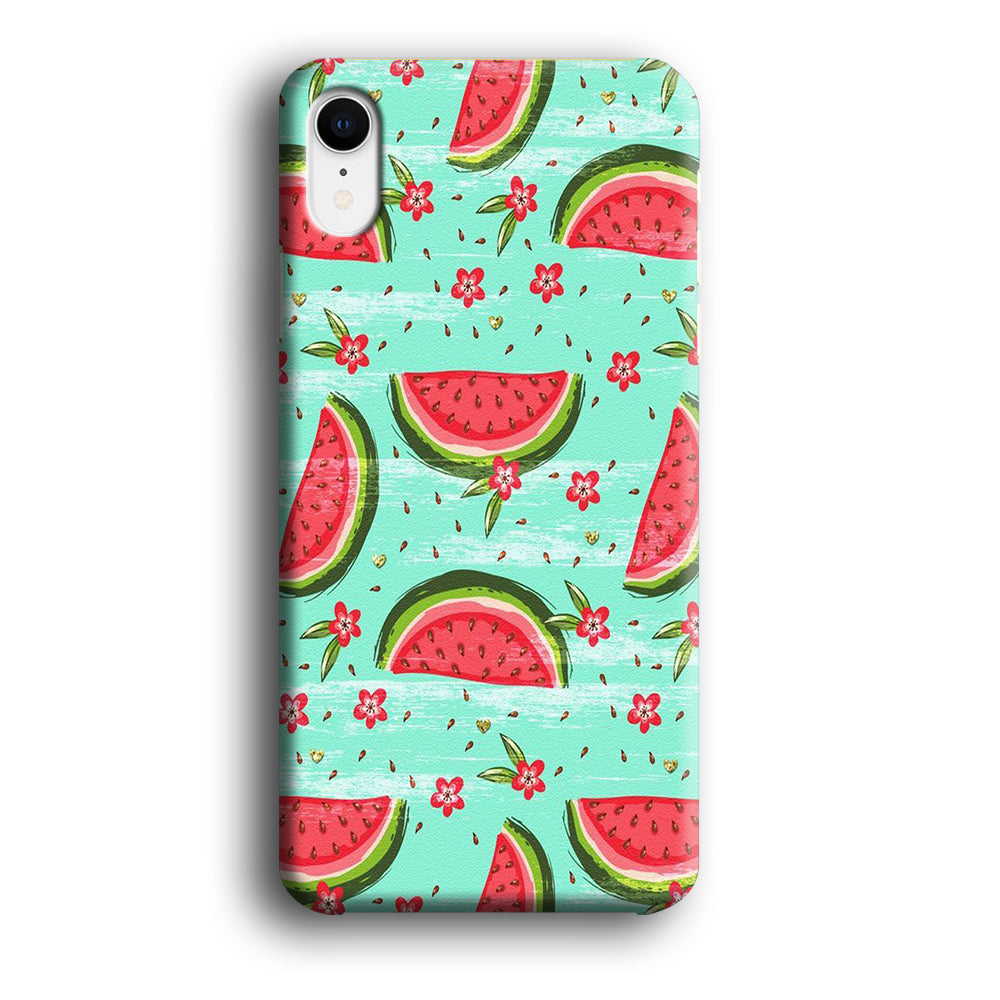 Fruit Watermelon Art iPhone XR Case