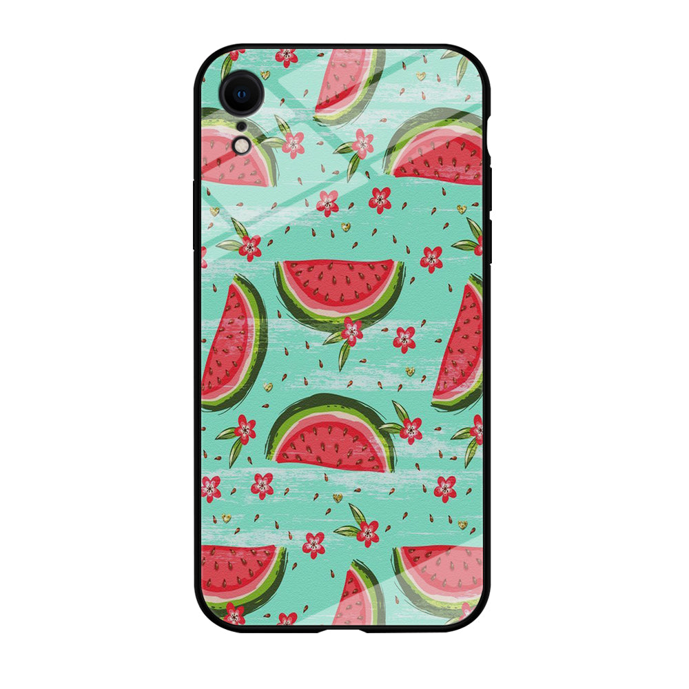 Fruit Watermelon Art iPhone XR Case