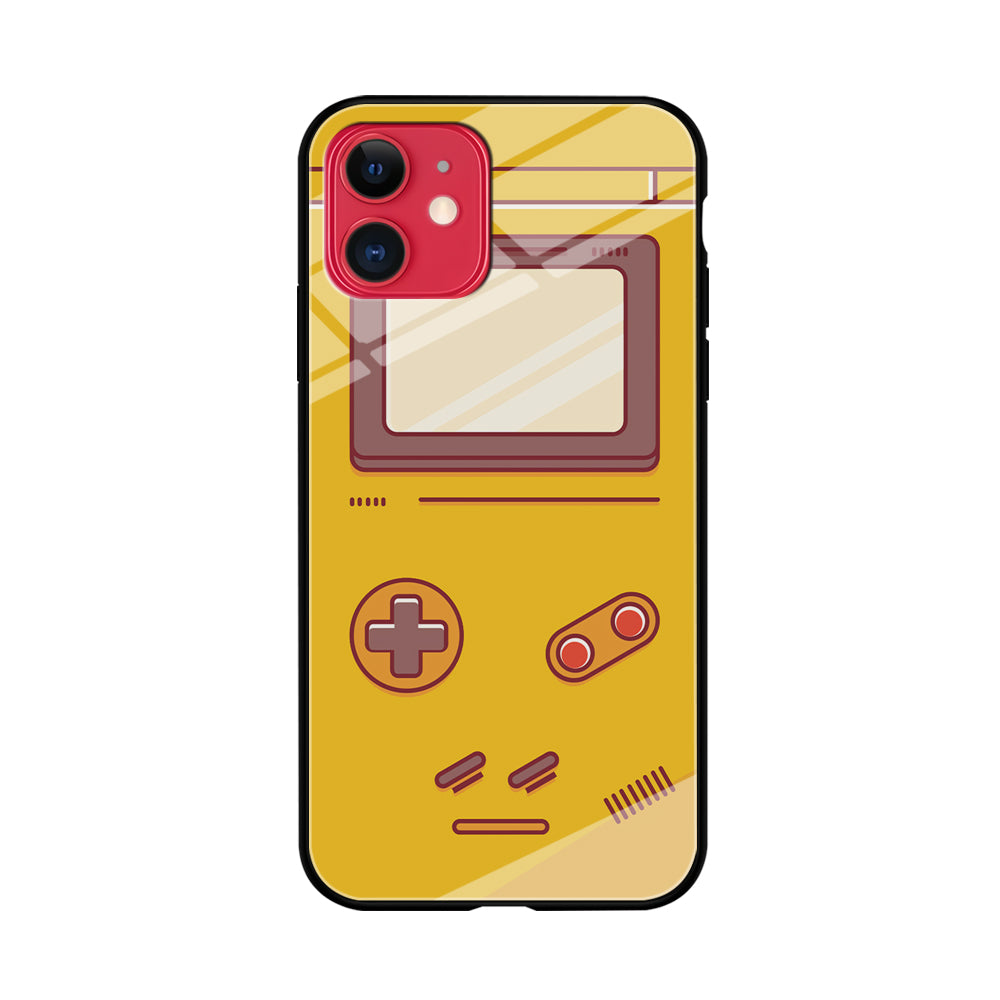 Game Box Yellow Plesure iPhone 11 Case Tempered Glass Case