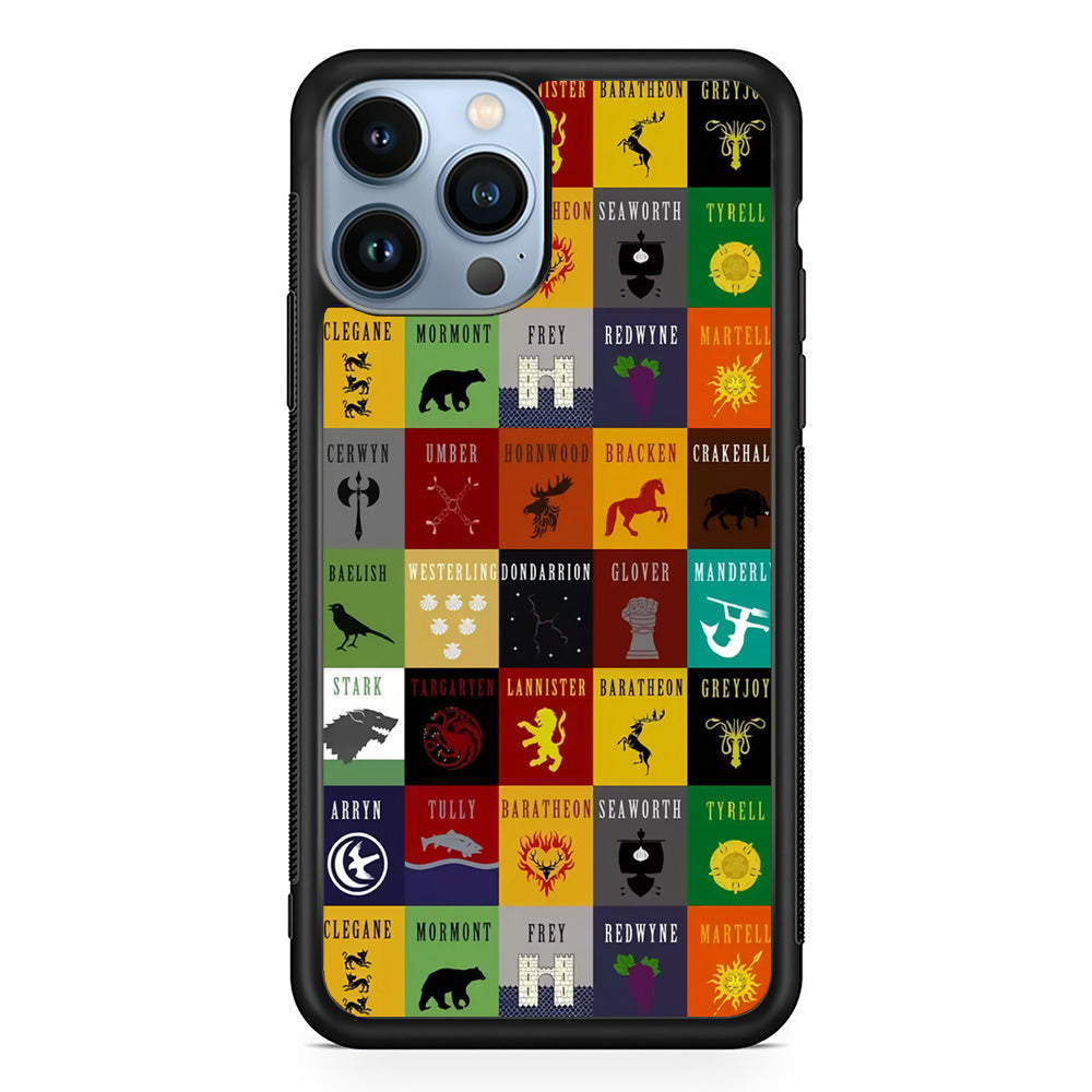 Game Of Thrones Collage iPhone 13 Pro Max Case