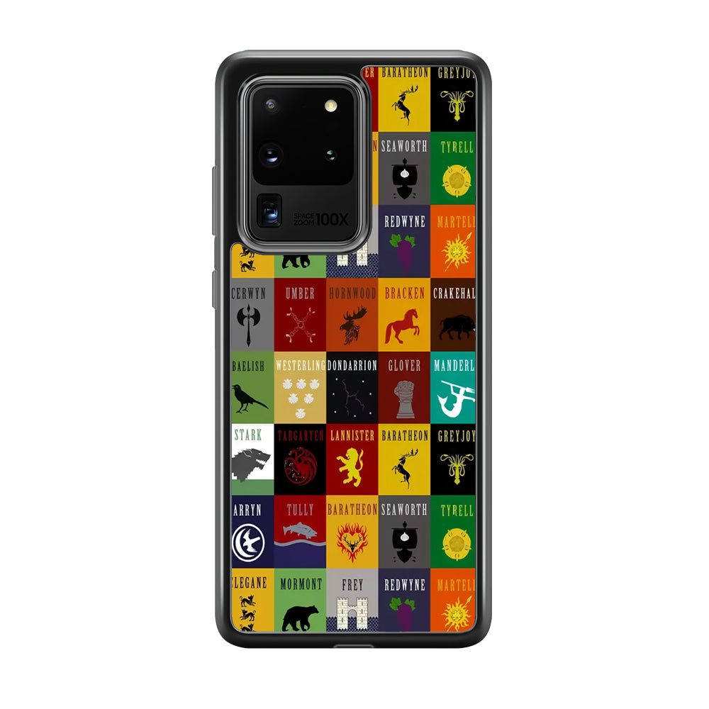 Game Of Thrones Collage Samsung Galaxy S20 Ultra Case