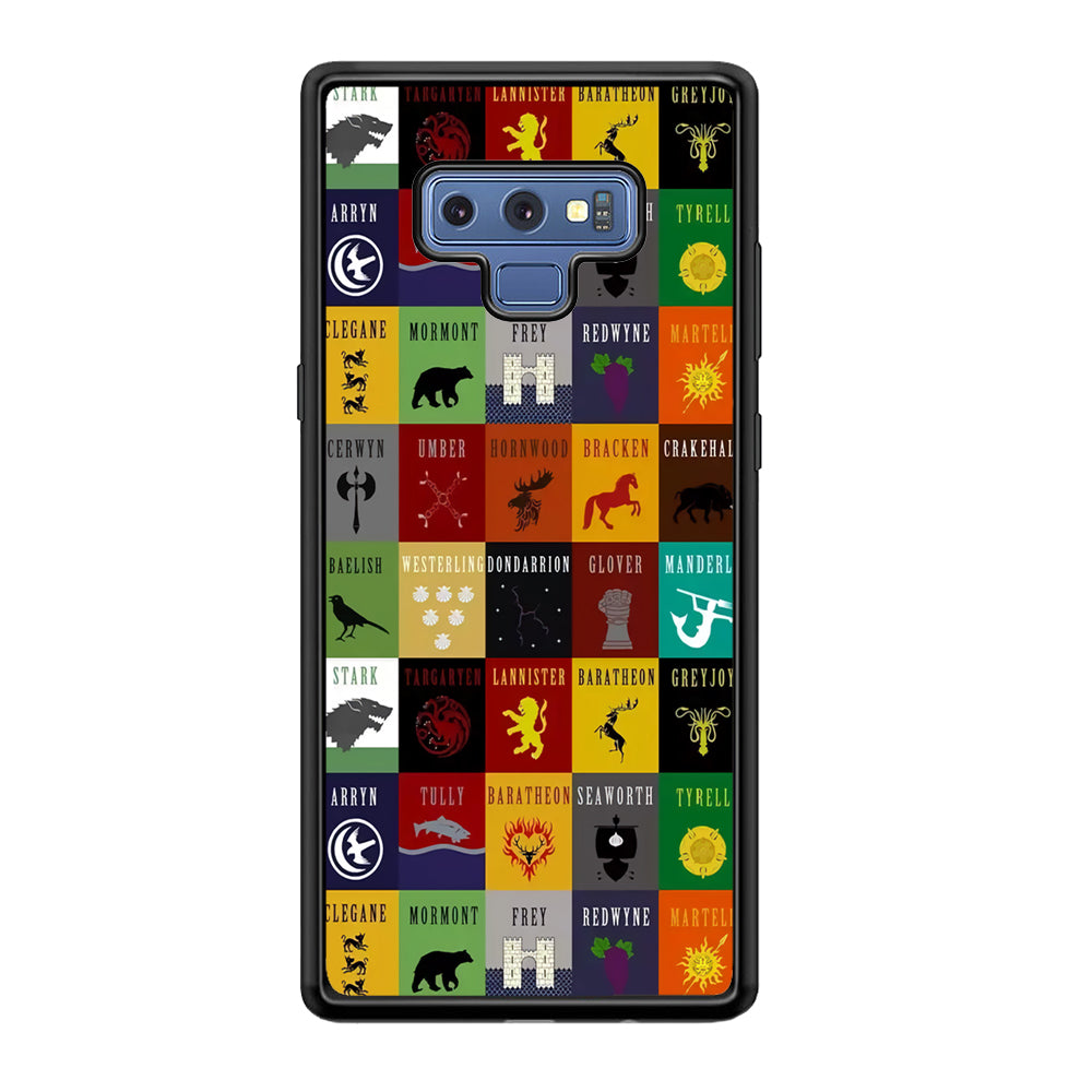 Game Of Thrones Collage Samsung Galaxy Note 9 Case
