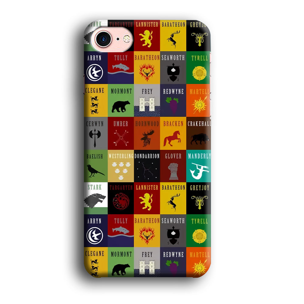 Game Of Thrones Collage iPhone 8 Case