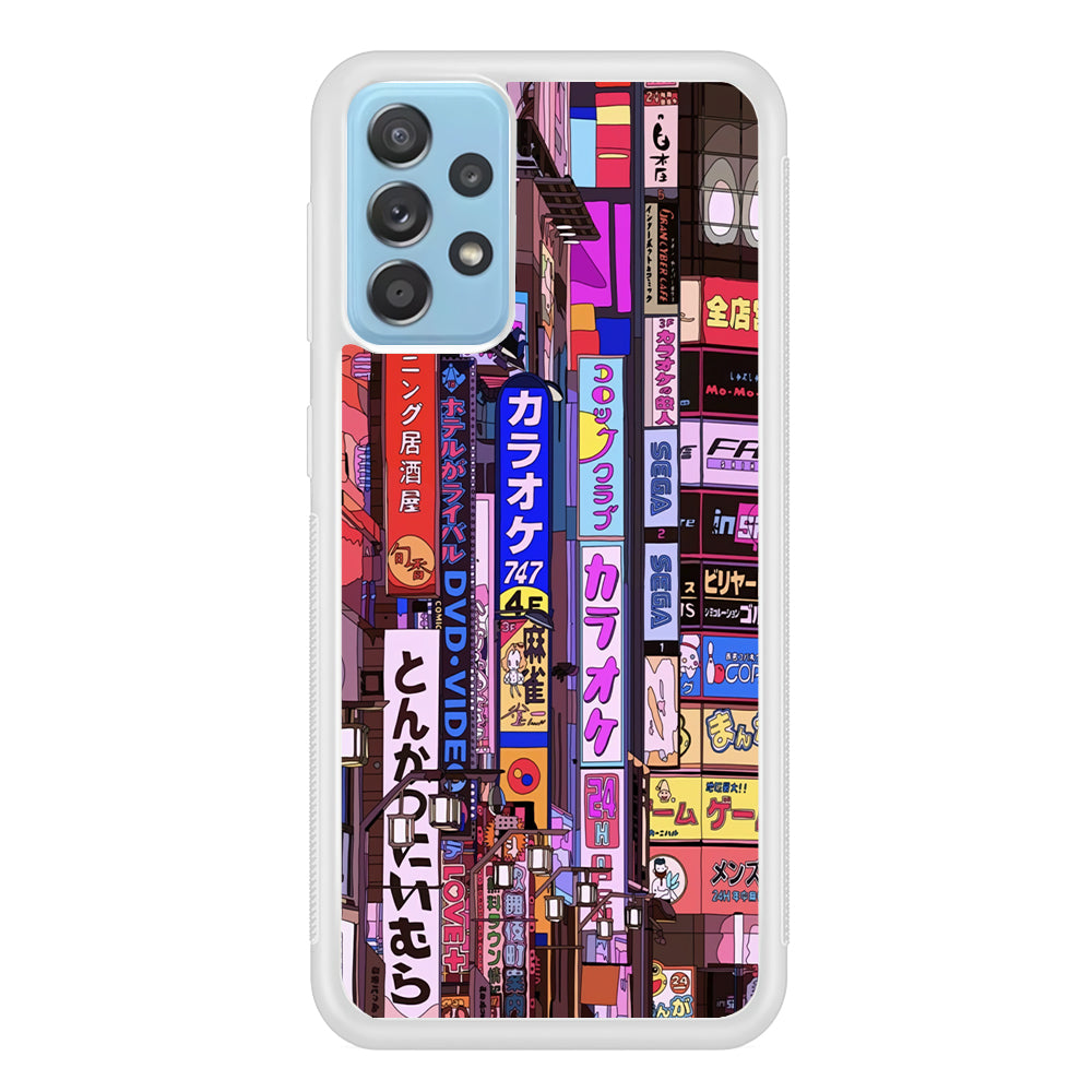 Gamers District Night Vibes Samsung Galaxy A72 Case