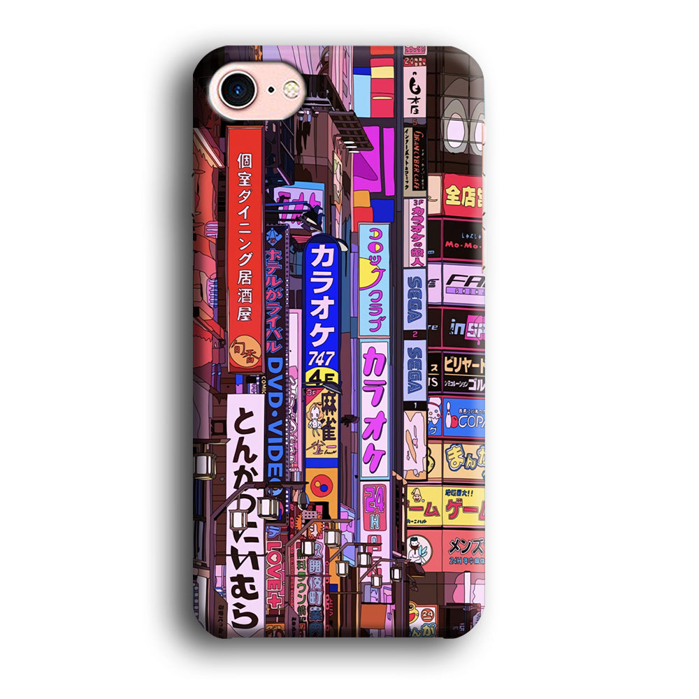 Gamers District Night Vibes iPhone 8 Case