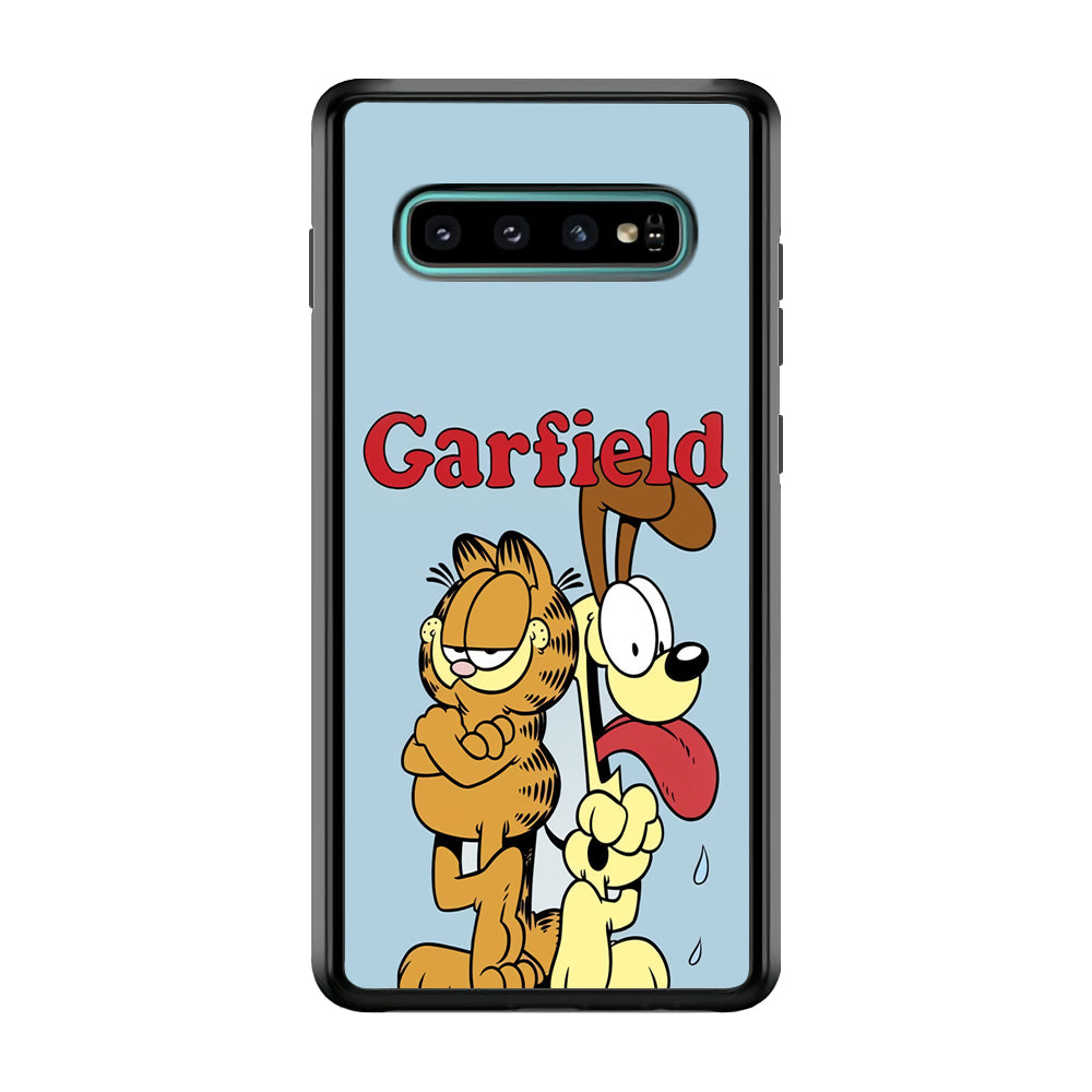 Garfield and Odie Character Samsung Galaxy S10 Plus Case