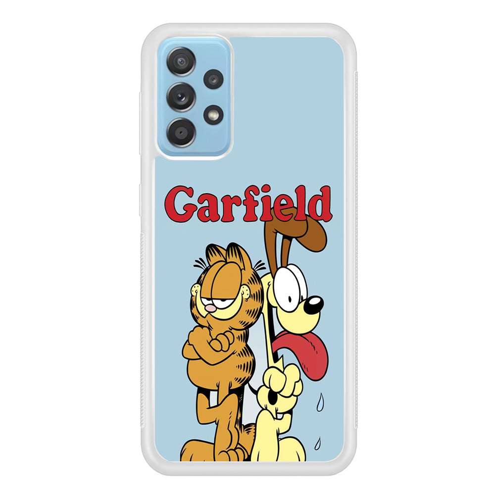 Garfield and Odie Character Samsung Galaxy A72 Case