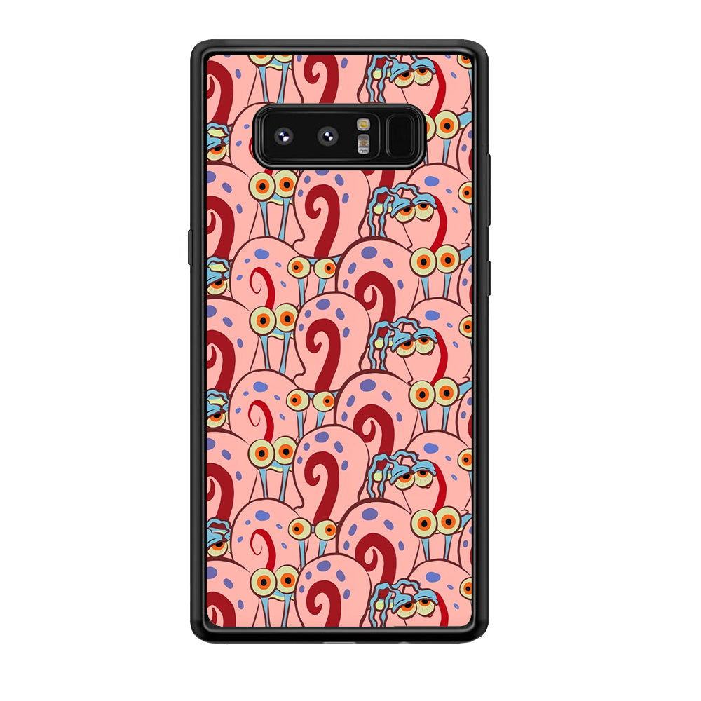 Gary Squarepants after Leave Home Samsung Galaxy Note 8 Case