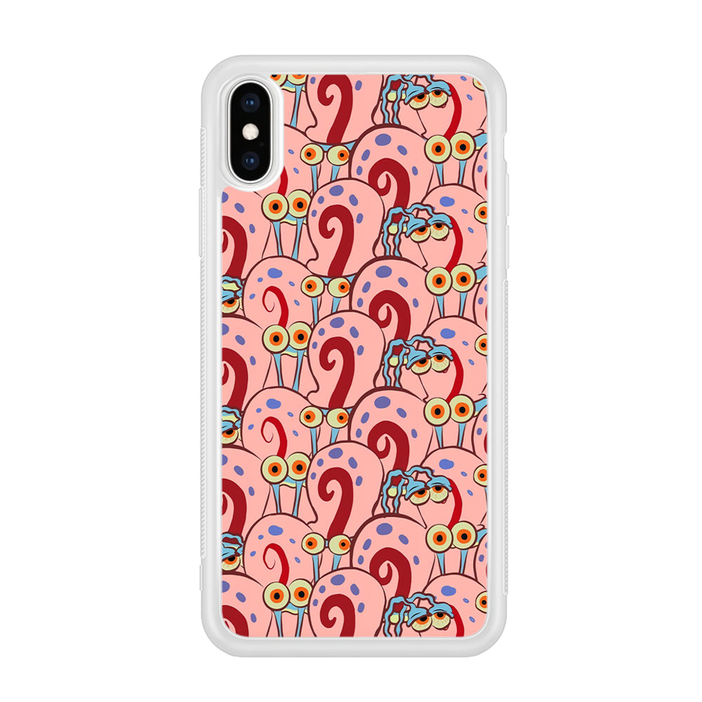 Gary Squarepants after Leave Home iPhone XS MAX Case