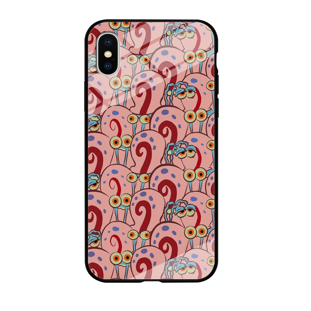 Gary Squarepants after Leave Home iPhone XS MAX Case