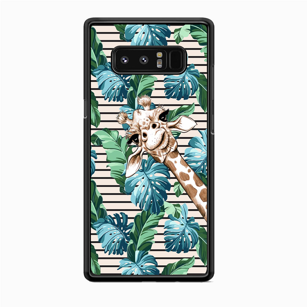 Giraffe Accost Samsung Galaxy Note 8 Case