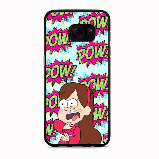 Girl and Shock Pow Samsung Galaxy S7 Case